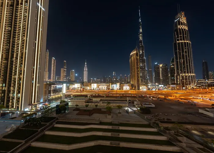 2Br Burj Khalifa Fireworks View